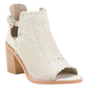 DIBA TRUE Leather Zest Fully Peep Toe Heels